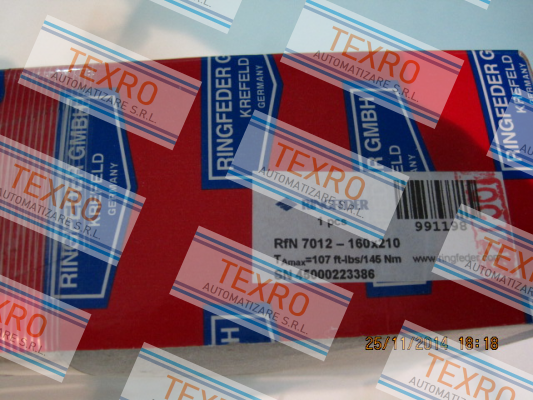 Ringfeder-RFN7012 200X260 / UNIT PRICE FOR 100 PCS.  price