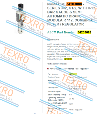 Asco-34203088 price