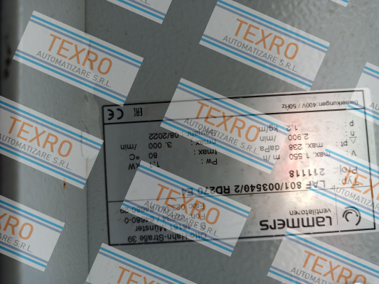 Lammers-LAF 801/003540/2 RD720 E4 price