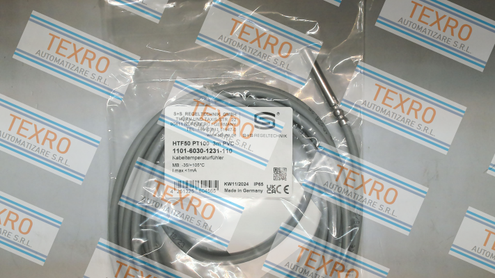 S+S REGELTECHNIK-1101-6030-1231-110 / THERMASGARD® HTF50 Pt100 PVC 3M price