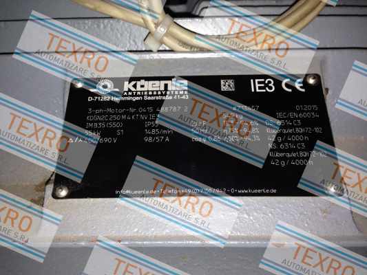 Küenle-KDGN2C 250 M 4 KT NV IE3  price