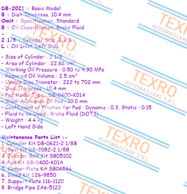 Suntes-DB-2021BB-2・1/8L price