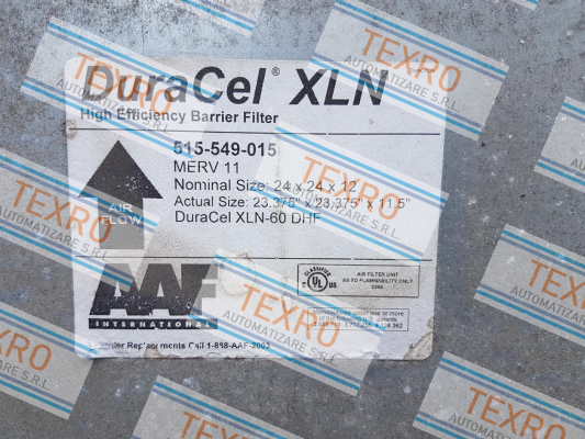 AAF-515-549-015 REPLACED BY XL60N (M516-101-001)  price