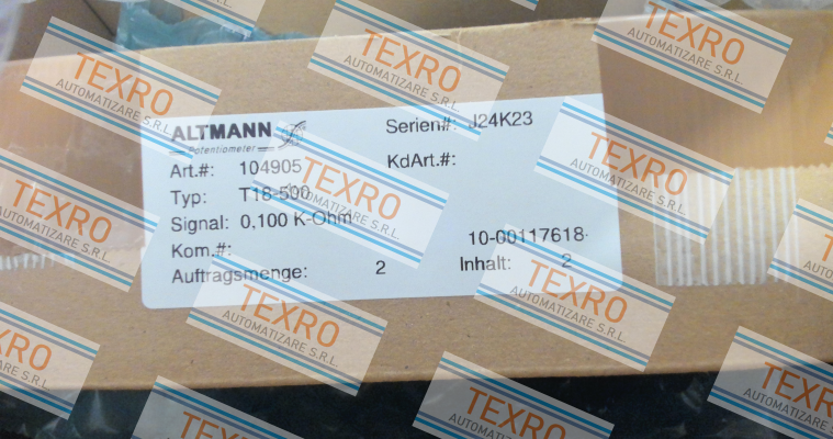 ALTMANN-T18-500 price