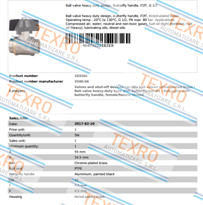 Riegler-P/N: 103289 Type: 3340.04  price
