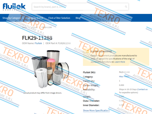 FLUITEK-FLK29-11288 price