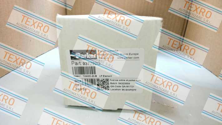 Arlon (Parker)-937792Q  (TXW3D-20-B) price