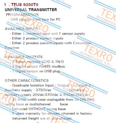 JM Concept-TELIS 9250T0  price
