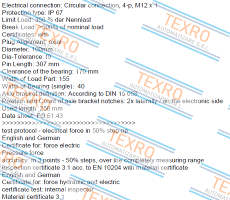 Tecsis (WIKA Group)-14720452 price