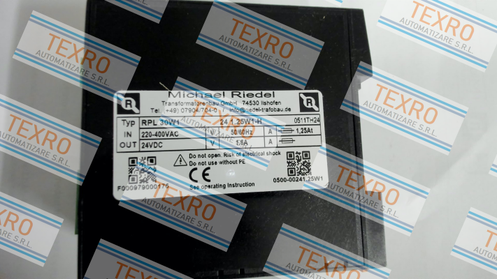 Michael Riedel Transformatorenbau-0500-00241.25W1 price