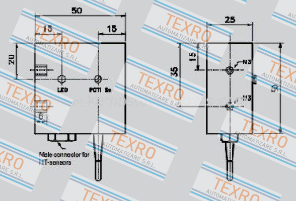 Rechner-P/N: 550500 Type: ISA-10-BB-S-50x50x25-PA-Z02/Y22-1 price