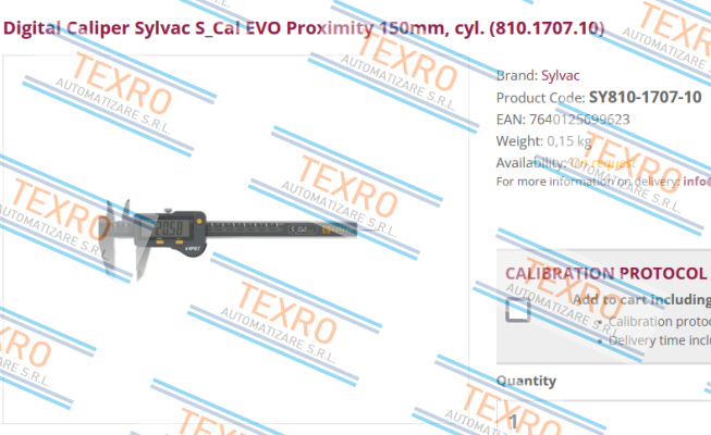 Sylvac-SY810-1707-10 price