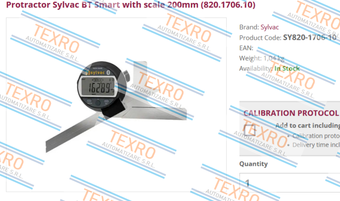 Sylvac-SY820-1706-10 price