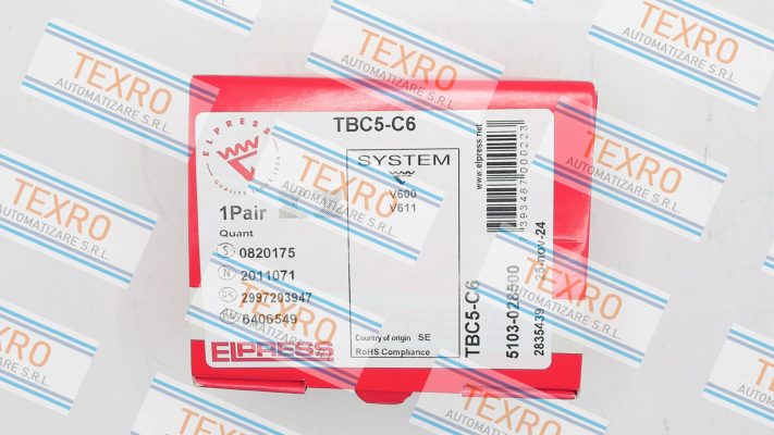 Elpress-p/n: 5103-028500, Type: TBC5-C6 price