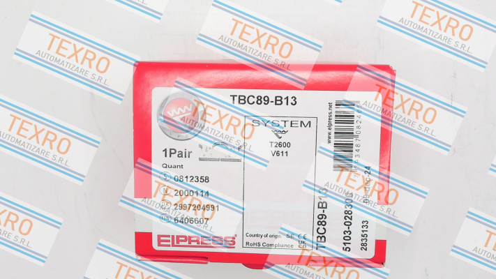 Elpress-p/n: 5103-028300, Type: TBC89-B13 price