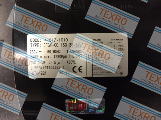 Elco-3FGM.CO.150.38.6V/1 *40171610* price