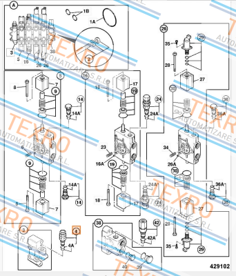 Husco-JCB Valve relief price