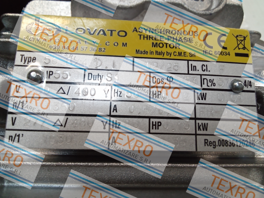 LovatoItaly-ELT.MOT. 230/400 V – 50 HZ – IP 55 – Cl. F – S1 – IE1 price