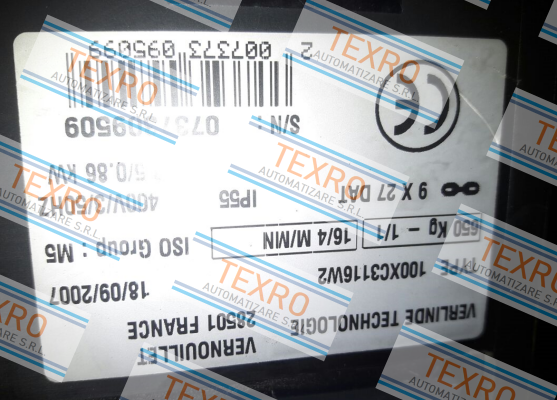 Verlinde-100XC3116W2  price
