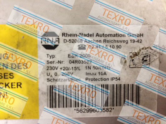 RNA-31003561 , type ESK-2000  price
