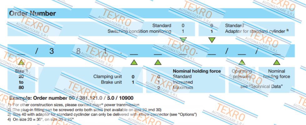 Mayr-80/381.001.0/6.0/11000 price