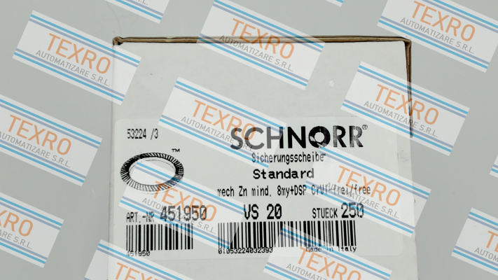 Schnorr-451 950 (pack x250) price