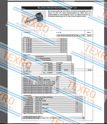 Huba Control-Typ 525 (0 ... 0.05 -0.6 bar)  price