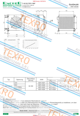 Sesino-RAP 430/2E price