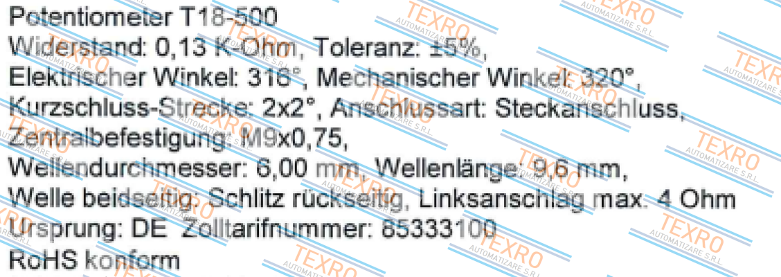 ALTMANN-T18-500 (104890) price