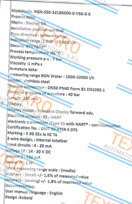 Kobold-BGN-S50-321BS000-0-V56-0-K  price