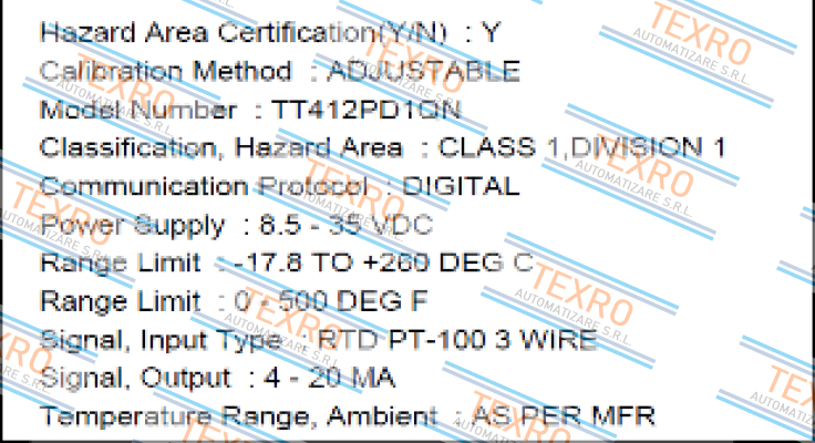 Minco-TT412PD1QN  price