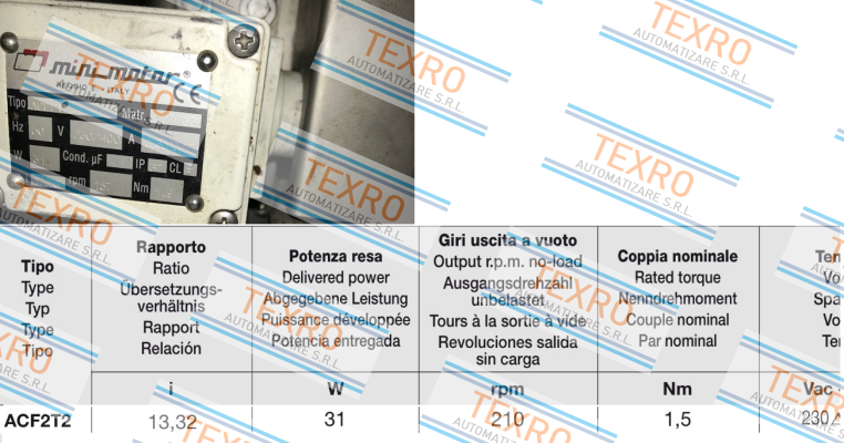 Minimotor-ACF2T2-B3 ohne Fuß-17,76 price
