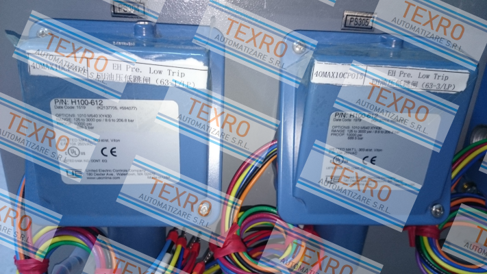 United Electric Controls-H100-612-1010-M540  price