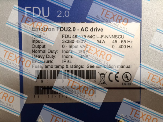 Emotron-FDU 48-175 54CI---F-NNNSCU  price