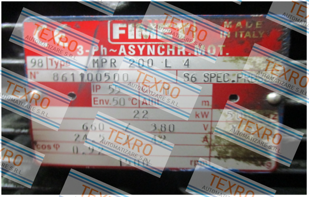Fimet-MPR 200 L-4 price