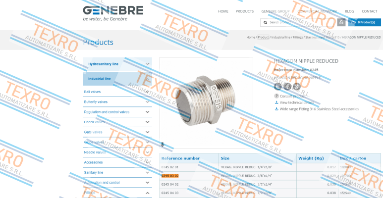 Genebre-0245 03 02   price