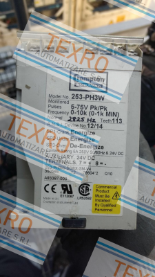 CROMPTON INSTRUMENTS (TE Connectivity)-253-PH3G - 24VDC (ANSI 12/14)  price