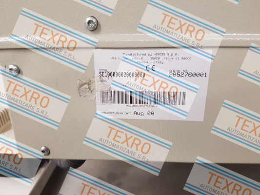 Hiross-fan for SE10000002000000012 S/N 2052760001 obsolete, replacement  454788  price