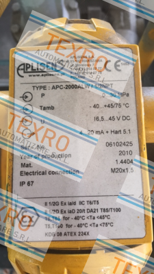 Aplisens-APC-2000ALWExd/0-30Mpa/1/2", NpT  price