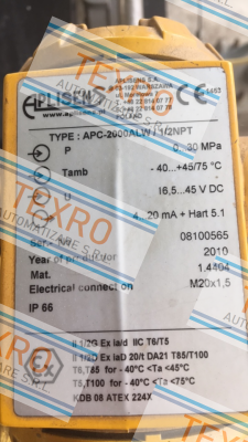 Aplisens-APC-2000ALW/1/2NPT, 08100565  price