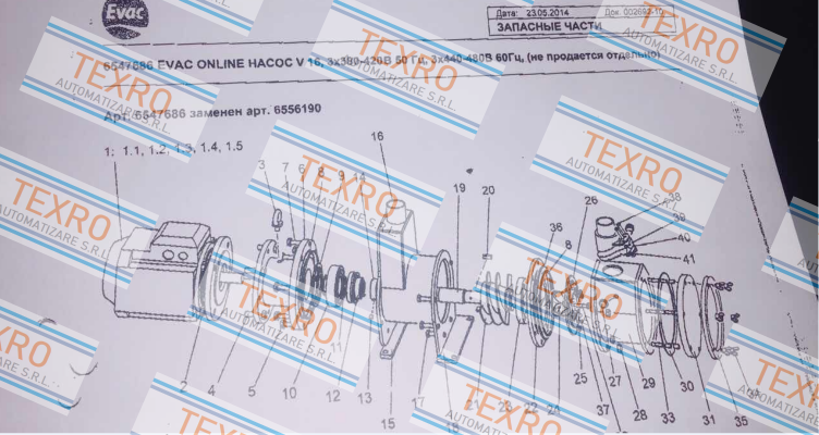 Evac-P/N 6556190  price