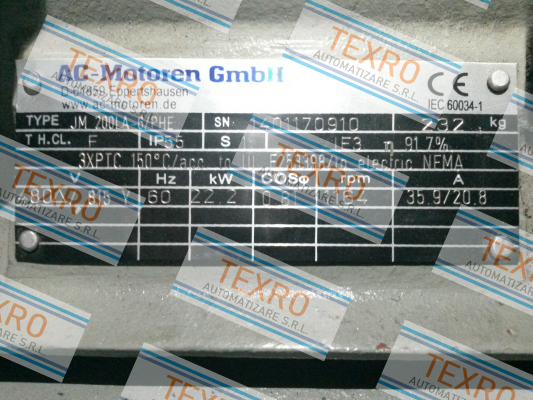 AC Motoren-ACM 200 LA-6/PHE  price
