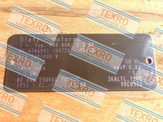 Dietz-Motoren-FDR 80B/ 2 Q B8 obsolete // OEM  price