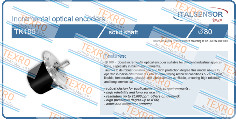 Italsensor / Tekel-1E2A110B price