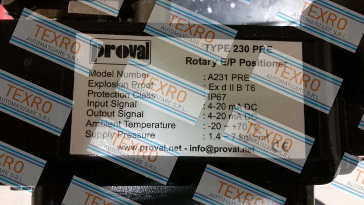 Proval-A231PRE-PT price