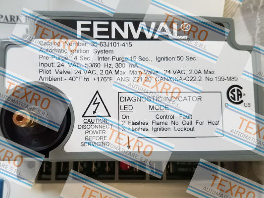 FENWAL-35-63J101-415 price