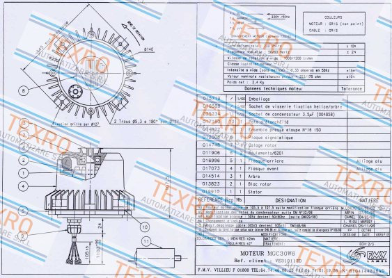 FMV-Lamel (now Ziehl Abegg)- MG030W06  price
