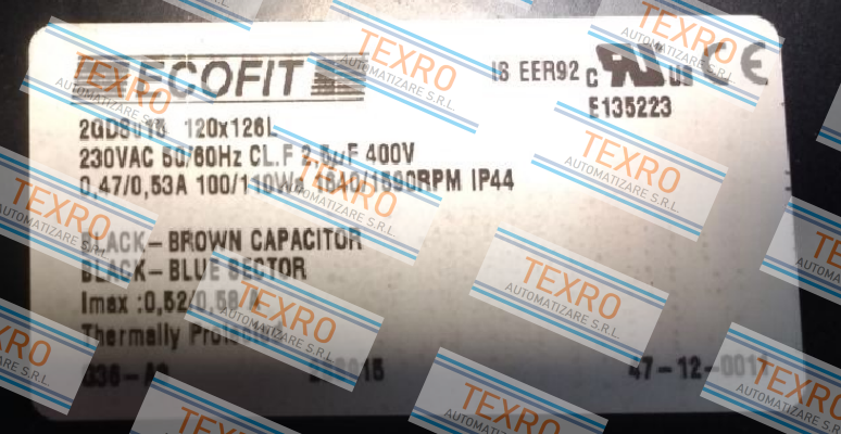 Ecofit-2GDSu15 120x126L-G36-A8 p price