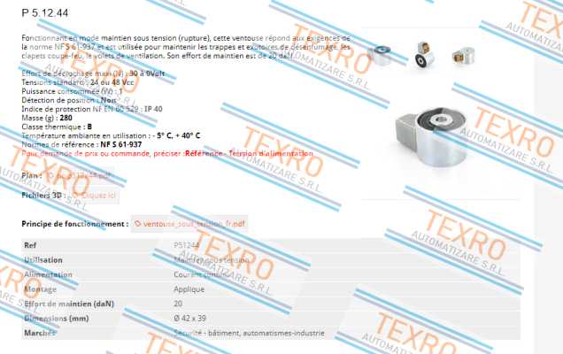 Mecalectro-P- 5 12 D 44  price