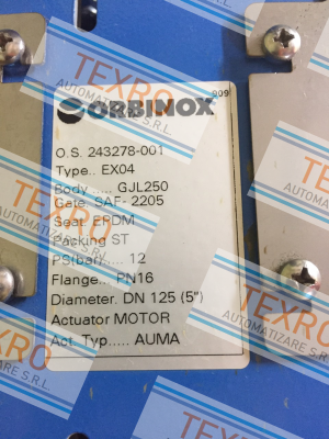 Orbinox-EPDM Sitzdichtung  price